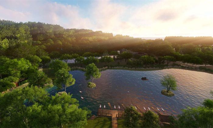 看完騎在恐龍身上