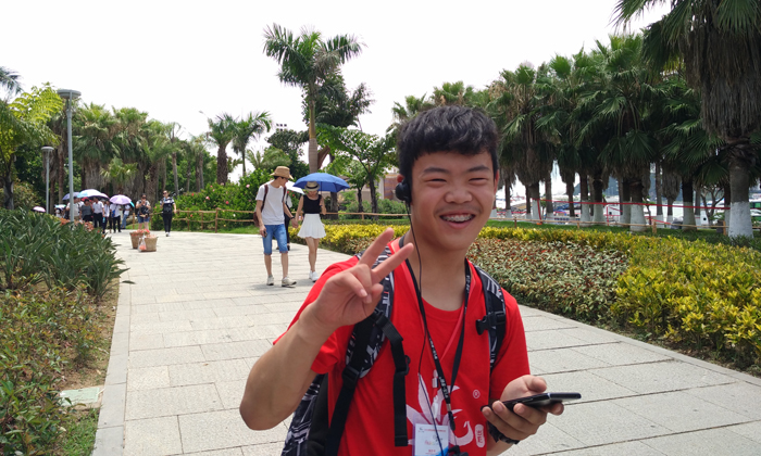我在游學的旅途上