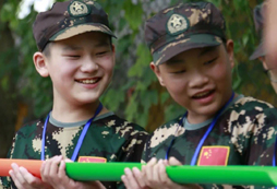 蚌埠兒童軍事夏令營完成孩子的軍人夢(mèng)！