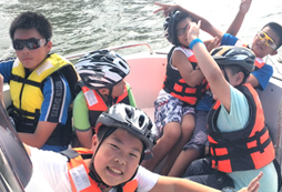 在夏令營的快樂體驗