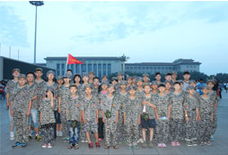 北京八一軍旅夏令營課程磨練孩子意志力