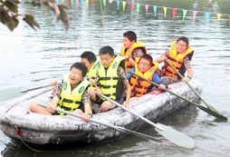 參加八一軍旅夏令營收獲汗水與成就