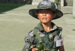 孩子參加八一軍事夏令營成長日記