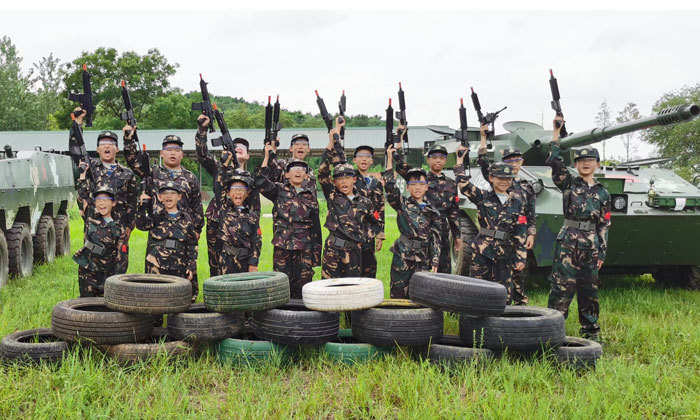 常德兒童軍事夏令營
