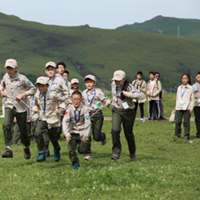 承德探索夏令營中感受團隊的力量