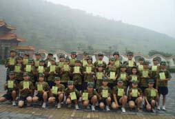 吃苦夏令營讓孩子收獲良多