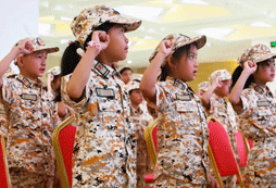 重慶軍事夏令營激發(fā)孩子潛能