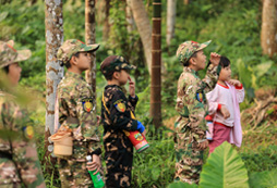 海南刀峰拓展軍事夏令營為什么受家長孩子歡迎？