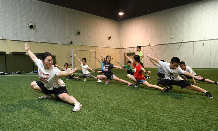 上海少兒體育夏令營