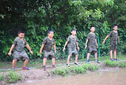  參加福鼎兒童夏令營養(yǎng)成孩子堅韌的意志力