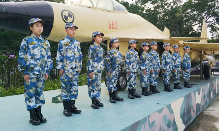 廣東黃埔軍校冬令營小學生