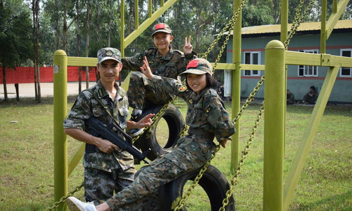 廣西百色市軍事夏令營