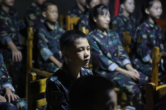 廣西崇左夏令營(yíng)軍訓(xùn)