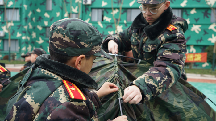 廣西兒童軍訓夏令營