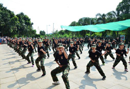 參加廣州軍事夏令營能收獲什么？