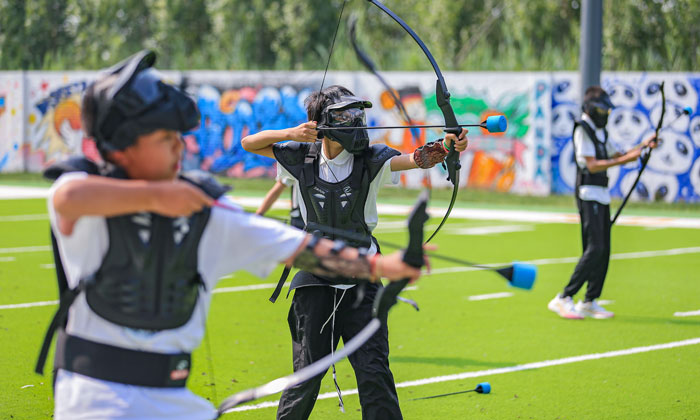 戶外射箭訓(xùn)練