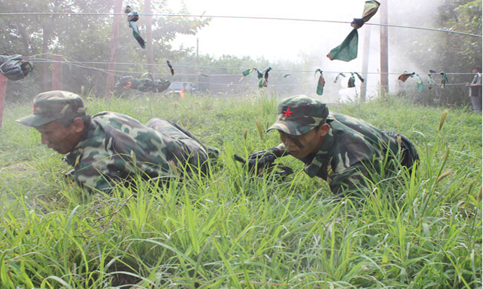 貴陽少年軍軍事夏令營