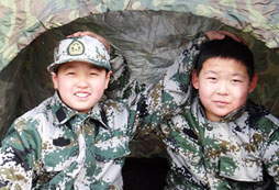 參加林州市少年軍校夏令營養(yǎng)成好習(xí)慣，身心雙成長