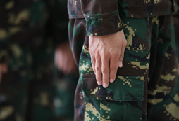 軍姿手勢