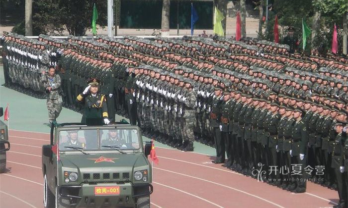 河南軍事夏令營(yíng)領(lǐng)悟軍魂