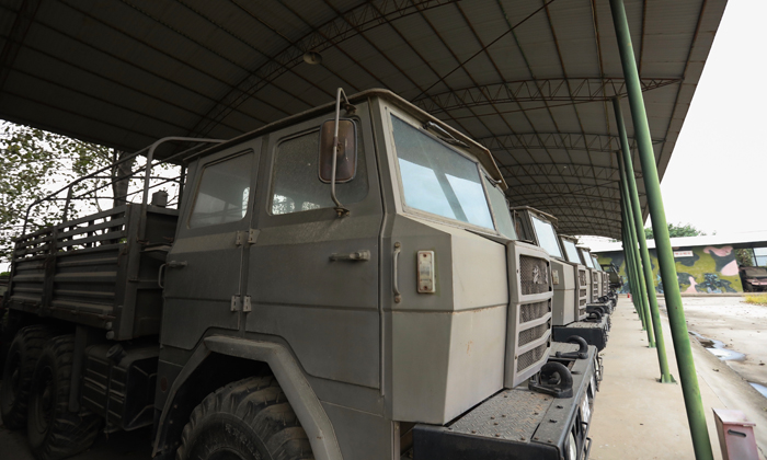 參觀軍車