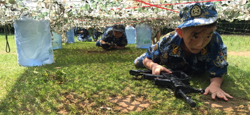 不僅是對學(xué)員體力上的考驗更是意志力的磨煉