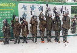 南昌紅泉文化軍事營(yíng)讓孩子體驗(yàn)軍旅生活