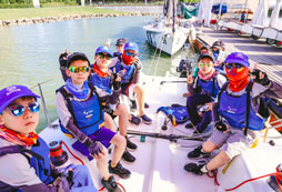 參加華南帆船夏令營讓孩子了解海洋知識！