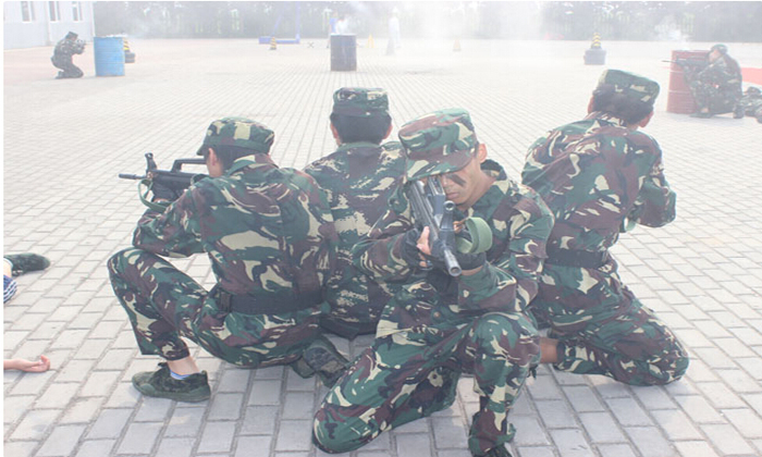 湖南軍事夏令營給孩子一個屬于自己的假期