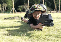 參加湖南軍事夏令營度過充實(shí)有意義的暑假