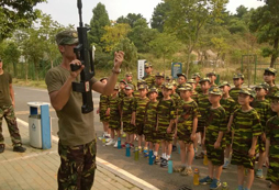 湖南軍事夏令營孩子暑期成長的第二學堂