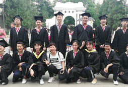 清華大學(xué)合影留戀