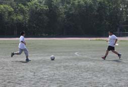 在減肥夏令營中有開心有不開心