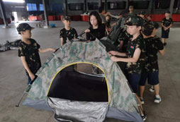 江西軍事夏令營幫助孩子學會獨立
