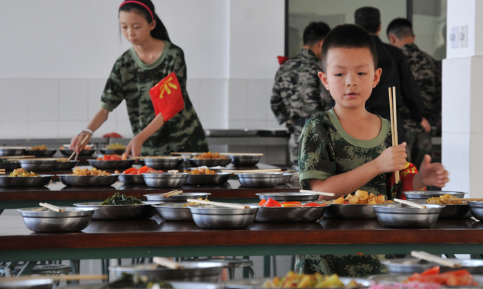 濟(jì)南少年軍校夏令營五天課程讓孩子真正成長