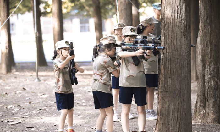 井岡山軍事夏令營(yíng).gif
