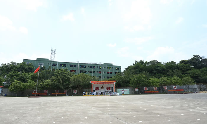 青少年參加井岡山夏令營感受軍人生活
