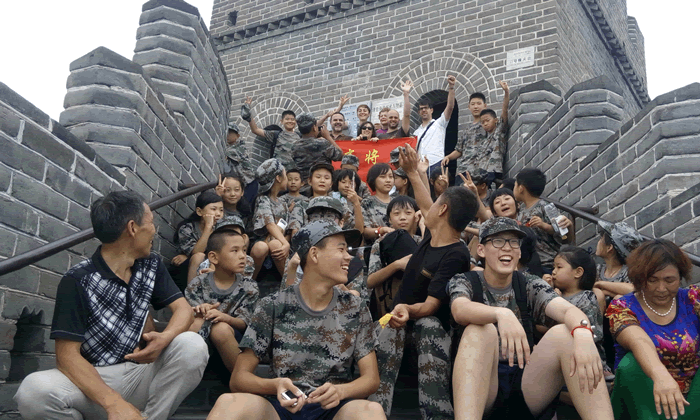 軍事營讓我們學(xué)會了成長