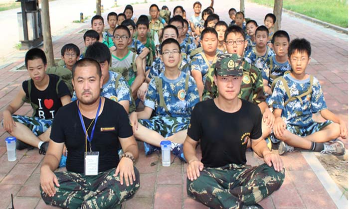 軍事夏令營讓孩子更加堅強