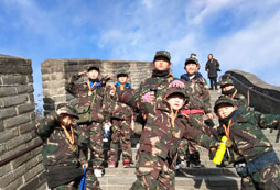 軍事將帥特訓營讓孩子感受純正的軍營氛圍