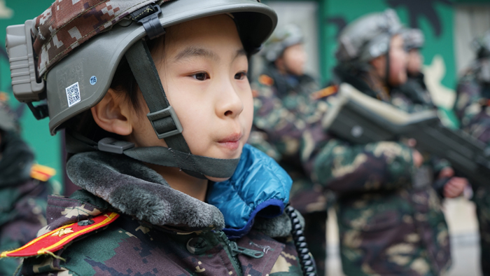 上海兒童軍事夏令營