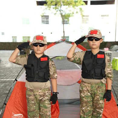 參加軍事特訓孩子將收獲什么