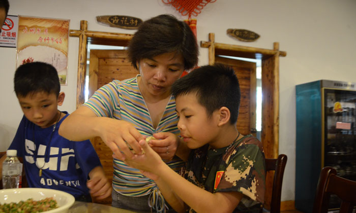 學(xué)習(xí)包餃子