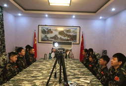 軍事會(huì)議模擬