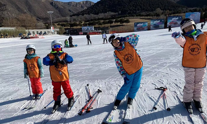 滑雪開始