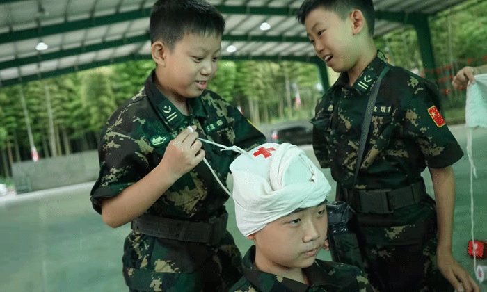 南通軍事夏令營(yíng)收獲