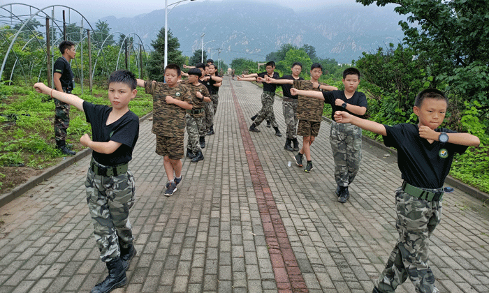 中國少年預(yù)備役訓(xùn)練營的課程體系.gif