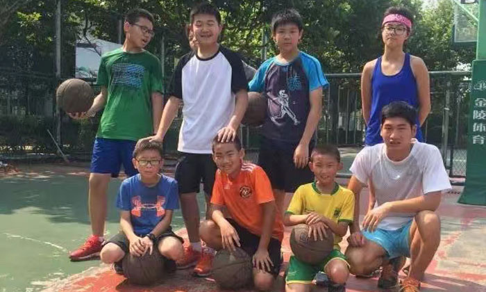 籃球小隊合影
