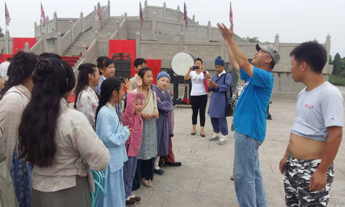 準備拍攝
