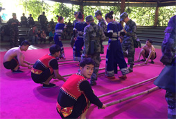 參加普洱軍事夏令營體驗部隊文化